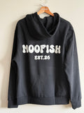White Adult Puff Vinyl Hoodie