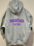 Purple Adult Puff Moofish Hoodie